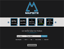 Tablet Screenshot of mapsite.in